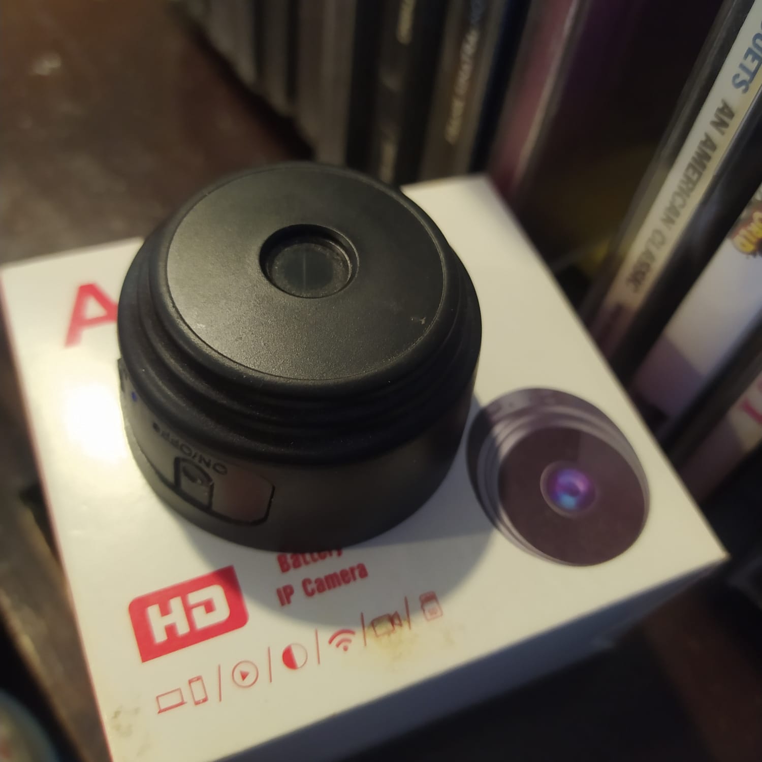 Mini Cámara Espía A9 WiFi HD 720p Visión Nocturna – Monitoreo desde el Celular