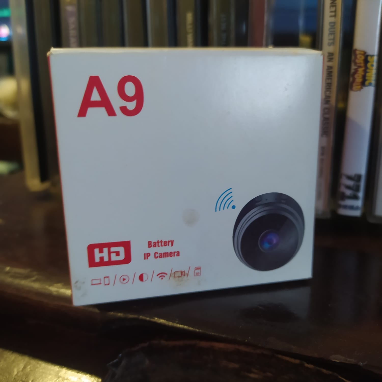 Mini Cámara Espía A9 WiFi HD 720p Visión Nocturna – Monitoreo desde el Celular