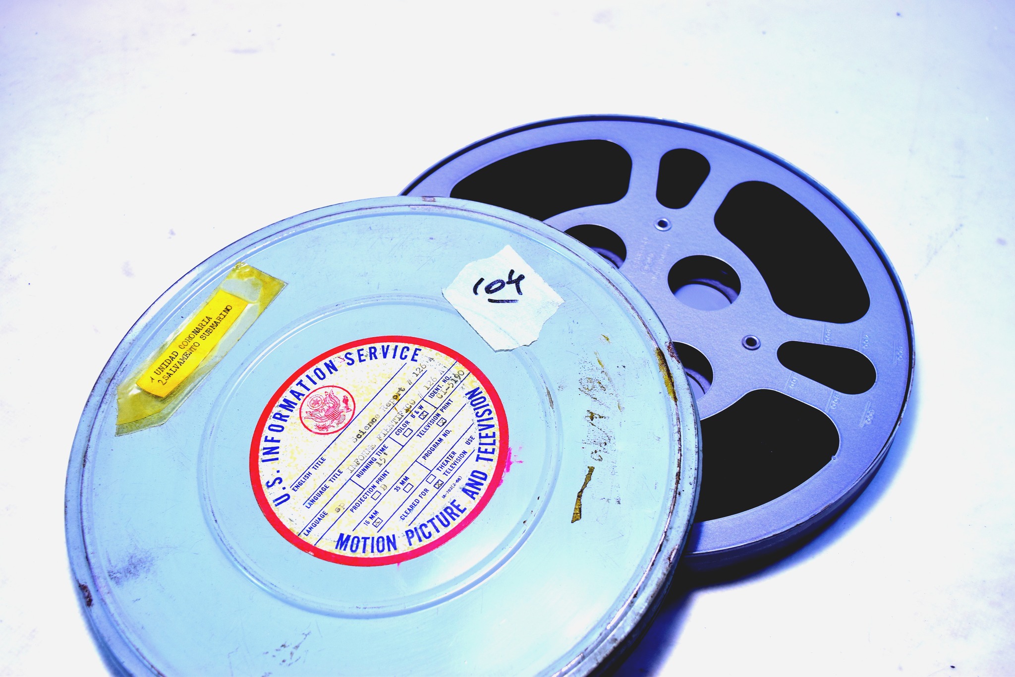 Película 16 mm US Information Service – Science Report #126 – 15 min – B&N – Español